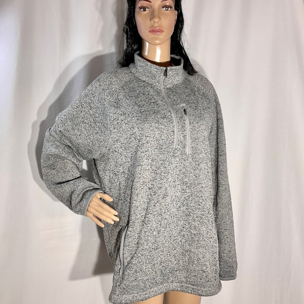 3 Pocket Sweater with Quarter Zip by George Mens XL 3/$17